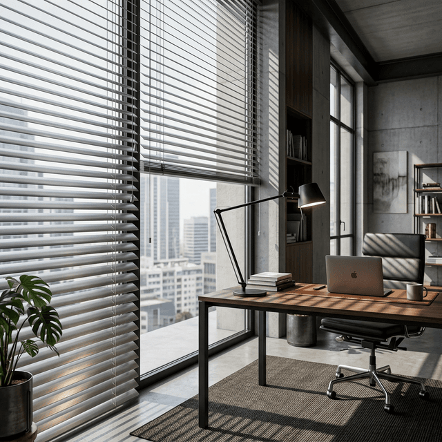 Commercial venetian blinds office Cornwall Devon