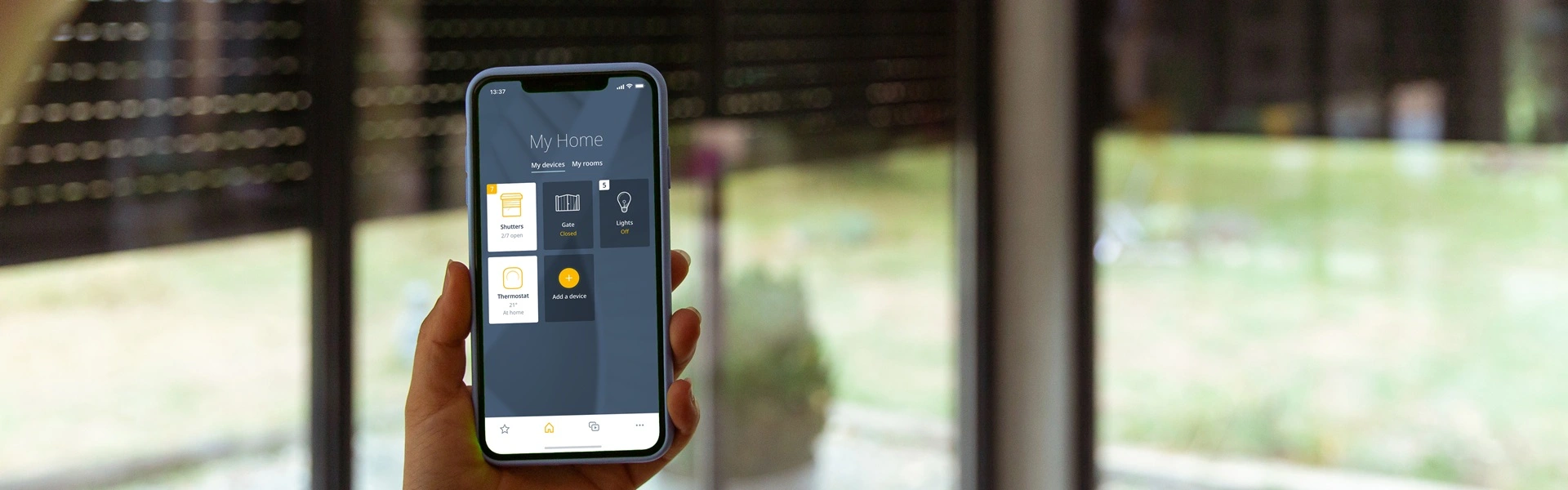 Somfy smart home motorisation